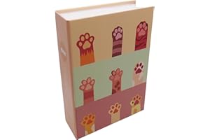 Dankeler Album fotografico per bambini, 100 tasche, 10 x 15 cm, libreria, album fotografico per ragazzi, libro dei ricordi per famiglia (Artigli)