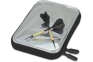 ‎RADOLEO RADOLEO Dart Case Arrow-ONE für 2 Spieler | für 6 komplette Darts und Ersatzteile wie Flights, Barrels, Tips und Collars | Elegantes Design für Weltmeister | Exklusiv