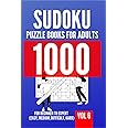 1000 Sudoku Puzzle Books For Adults | For Beginner To Expert (Easy, Medium, Difficult, Hard) | Vol 6