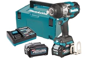 Makita TW001GM201 Avvitatore a percussione 40 V, 2x4.0Ah Max Batteria