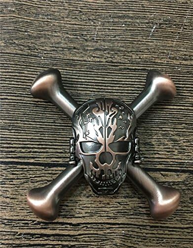 VSAIL Fingertip gyro HandSpinner Fidget Spinner Toy Finger Hand Cube EDC - 100% Copper - Hybrid Ceramic Bearing - High Speed 3-5 Minute Spins - High Quality Durable Metal - Stress Reliever Reducer Anxiety ADD Relieve ADHD Focus Idle Killing Time beyblade (Copper) (gold01)