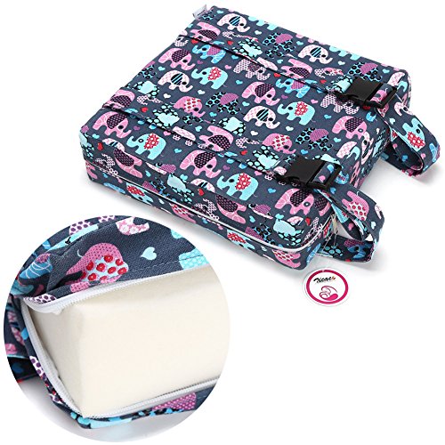 Zicac Sitzerhöhung Baby Tragbar Sitzkissen Cartoon Design für Kinder - 5