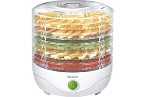 Déshydrateur Alimentaire SFD 750Wh, 250 W, Blanc SENCOR
