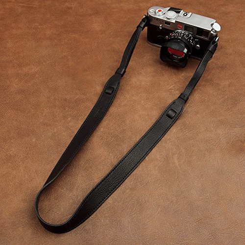 Dopobo sangle en cuir lani  re bandouli  re r  glable pour photographie cam  scope Leica Nikon Fuji Pentax Canon Panasonic Sony DSLR