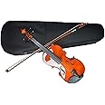 MegArya Violin 3/4 Size in Case with Bow & Rosin