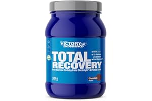 Victory Endurance Total Recovery (1250g) Sabor Chocolate, Preparado Bebida Post-Entreno de Carbohidratos Electrolitos y Proteínas, Con BCAA 2:1:1, 12 Vitaminas y 9 Minerales, Recuperación Rápida
