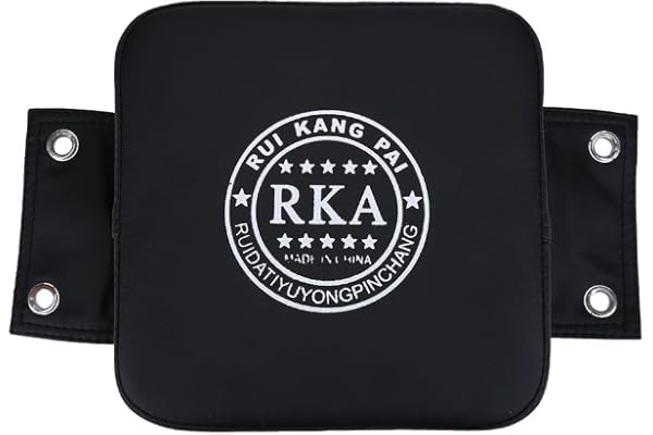 Alomejor Coussin de Cible Mural Pad de Boxe Carré Punch Wall Pad pour L'EntraîNement de de Muay de Boxe