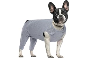 PUMYPOREITY Tutina per cani di piccola taglia, tutore per gomito, gilet chirurgico per il recupero del cane, manica protettiva per cani di piccola taglia, impedisce all'animale domestico di leccare o