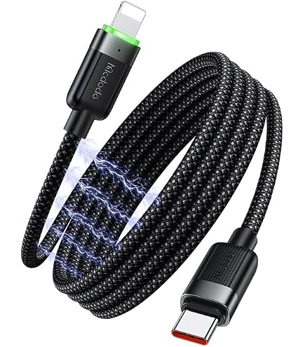 Cavo magnetico USB C 2 m, cavo magnetico Krsende 6 in 1, ricarica rapida 3A, USB