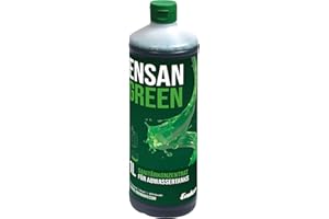 Enders Ensan Green Liquido wc quimico microbiológico 1 l - Liquido wc caravana para tanques de aguas residuales, aseos portátiles - liquido para wc quimico certificación Blauer Engel #498098