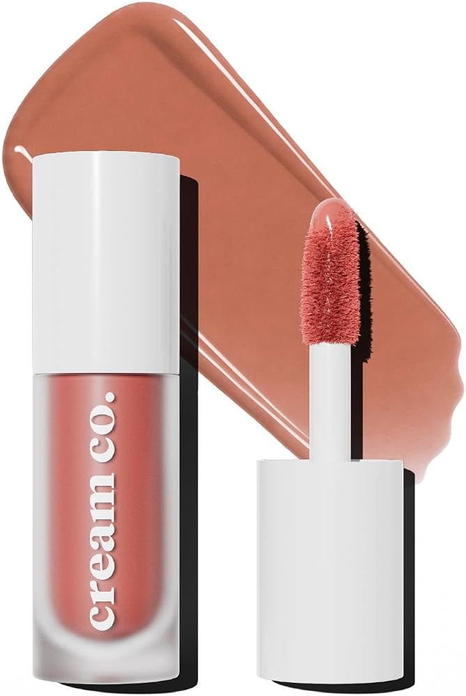Cream Co. Allık Ruj Göz Farı Glow Tint Warm Terracotta, Nemlendirici Makyaj, 511 Kahverengi, Hyaluronik Asit Peptit
