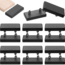 36 Pièces Embouts Pour Lattes De Lit - Capuchons En Plastique Noir - Compatibles Sommiers à Lattes (55x10mm) - Support Latéral Et Central
