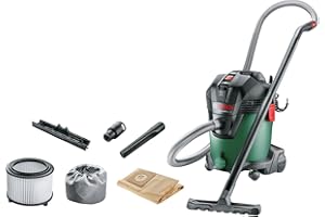 Bosch Aspirateur Eau et poussière AdvancedVac 20 (1200 Watts, Volume du récipient 20 litres, dans Un Carton)