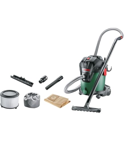 Bosch Universal Vac 15 - Aspirador en seco y húmedo, bolsa