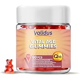 Validus Lipozomal Coenzyme Q10 Pqq Resveratrol Fucoidan 60 Gummies
