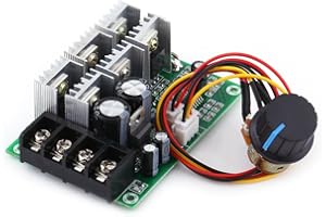 WALFRONT DC 10-50V 30A PWM Régulateur de Vitesse Moteur à Courant Continu Interrupteur Avant Arrière