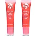 W7 Gloss Away Lip Balm - 2Pcs - Nourishing Lip Balm Formula With Shea Butter - Strawberry