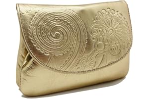 LUGUPELL Monedero de Mujer, Señora y Chica de Piel (Oro)