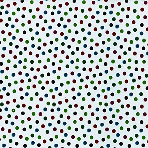 5 x 3m Luxury Polkadot Spots Dots Birthday Christmas Xmas Present Wrapping Paper Gift Wrap Roll