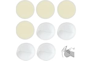 LSYYSL Lot de 4 coussinets d'allaitement lavables en fibre de bambou biologique, 4 coussinets d'allaitement jetables ultra-minces, très absorbants, anti-fuites, super ajustés, super doux, respirants.