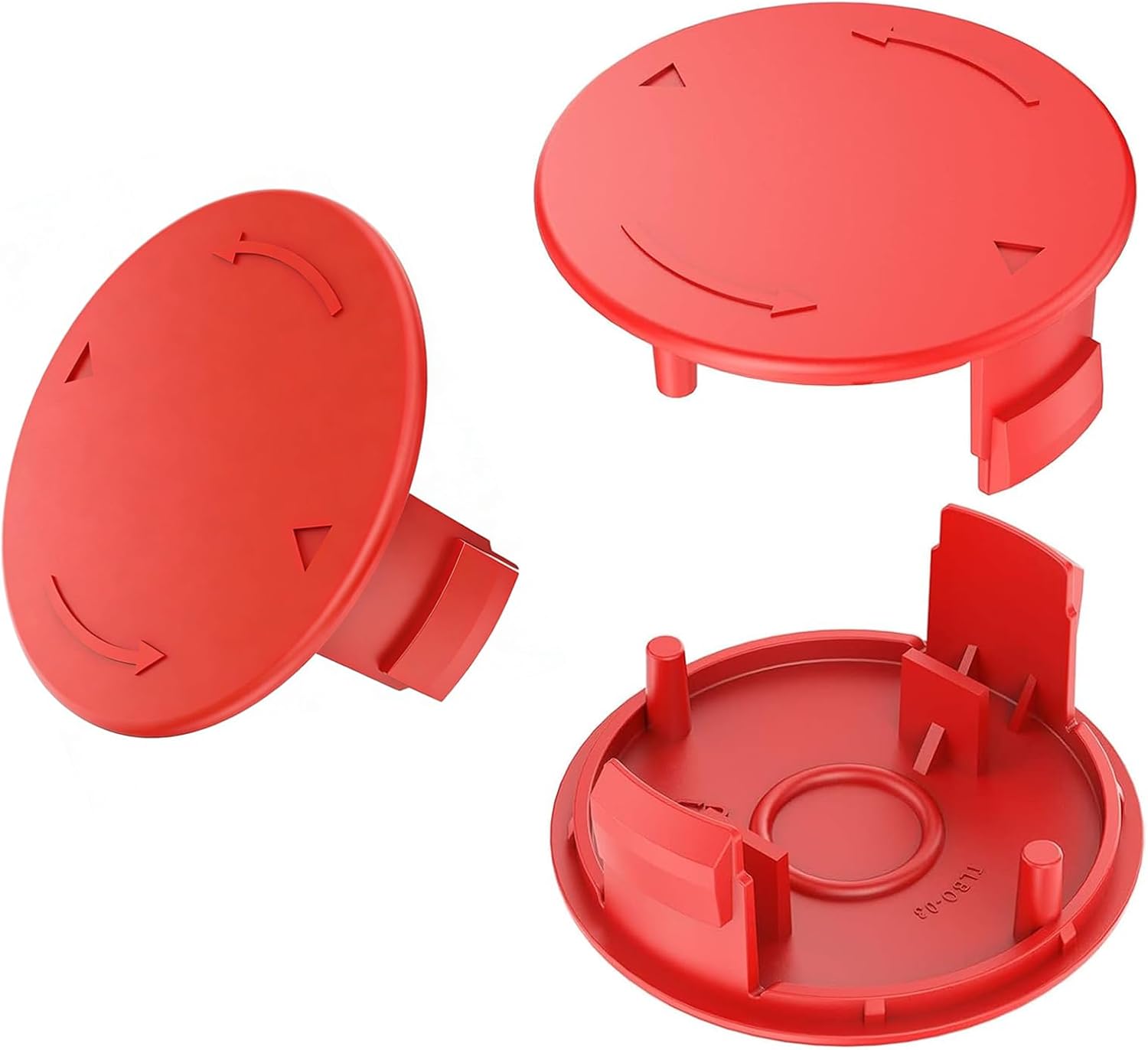 KERYBW 3 piezas de cubierta de bobina para desbrozadora compatible con Bosch F016F04841, reemplazo de la tapa del desbrozador para Bosch Afs 23-37 Brush Cutter
