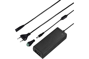 Arotelicht zasilacz LED transformator adapter,sieciowy adapter,Driver Power Supply,transformator sterownik z wtyczką do zimnych urządzeń do taśm LED 5050 SMD taśma świetlna RGB RGBW (5A, 12V)