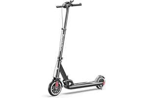 FanttikRide T9 Patinete Eléctrico para Niños de 1,3 a 1,7 m, Velocidades de 11/16/19 km/h, Indicador LED de Batería, Altura Ajustable, Plegable, Scooter Eléctrico Infantil, hasta 40 Minutos