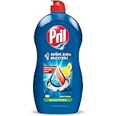 Pril Power Limon Kokulu 5+ Yağ &Ccedil;&ouml;zme Etkili Elde Yıkama Sıvı Bulaşık Deterjanı 1 x 1350 g, Limon 1.35kg