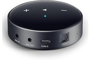 WiiM Mini AirPlay2 Kablosuz Ses Yayı, Multiroom Stereo, Preamplifikatör, Alexa ve Siri Ses Asistanlarıyla Çalışır, Spotify, A