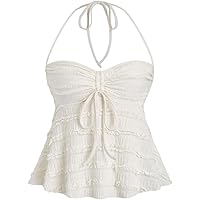 Spaghettibandjes Tops voor Dames: Shop tot −65