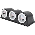 3 In1, Gauges For Cars ABS 3 In 1 Car Meter with Accessories For 4 6 8 Cylinder Gasoline Vehicle 12V