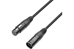 Adam Hall Cables 3 STAR DGH 0600 - Cavo DMX XLR maschio 5 poli a XLR femmina 5 poli 6 m