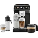 De'Longhi Eletta Explore Perfetto ECAM452.57.G Kaffeevollautomat mit LatteCrema Milchsystem, heiße und erfrischende Getränke 