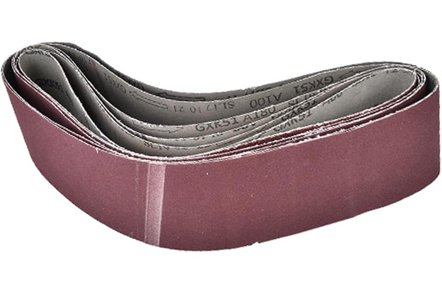 Glomora 6pcs GXK51 B Sanding Belt,915x100mm Endless Sanding Belt 60/80/100/120/150/180