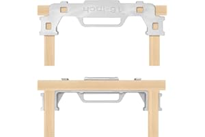 mosegor 16 Inch Framing Tools, 16″ Aluminium Stud Master FramingTool, Centre Wall Stud Framing Spacing Tool, FramingStud Layout Tool, Framing Precision Measuring JigTool for Roof Floors Ladder