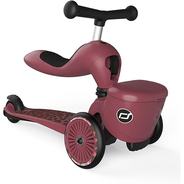 Scoot & Ride 3418 Highwaykick 1 Steel Scooter with Seat