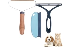 SEWOKON 3pcs Pet Hair Remover - Carpet & Furniture Lint Remover Tool
