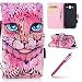 Produktbild Galaxy J3/J3(2016) Hülle,Galaxy J3/J3(2016) PU Leather Case,Hpory Retro Handyhüllen Leder PU Bookstyle Flip Cover Klapphülle Case With Multi-Kredit Kartenfächer Wallet Flip Cover mit Magnetverschluss und Ständer Cover Case PU Leder Und Silikon Innenschale Anti-Staub Anti-Kratzer und Shockproof Telefon Tasche Handytasche Schutzhülle für Samsung Galaxy J3/J3(2016) + 1 x Hpory Stylus