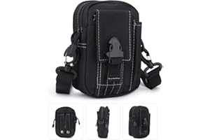 CHUER 600D Impermeabile Marsupio Tattico Tasche Marsupio per Sport Tattico Universale Telefono Cellulare Custodia Pratica Dispositivo Cintura Borsa Borsello per Sport, Escursionismo, Campeggio