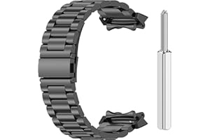 Chofit Bransoletka zastępcza, kompatybilna z Amazfit T-Rex 3, metalowa, stal nierdzewna, biznesowa bransoletka do smartwatcha T-Rex3