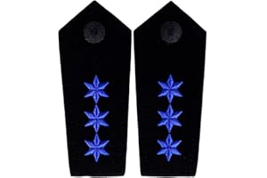 RescPol Schulterklappen 3 Sterne blau