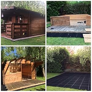 GARDEN SHED BASE GRID 2.5M X 2M SUITS 8X6 SHEDS &amp; 8.5X7 