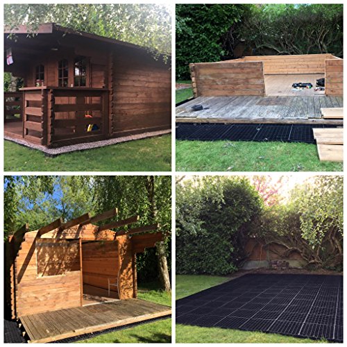 GARDEN SHED BASE GRID 2.5M X 2M SUITS 8X6 SHEDS & 8.5X7 FEET SHEDS