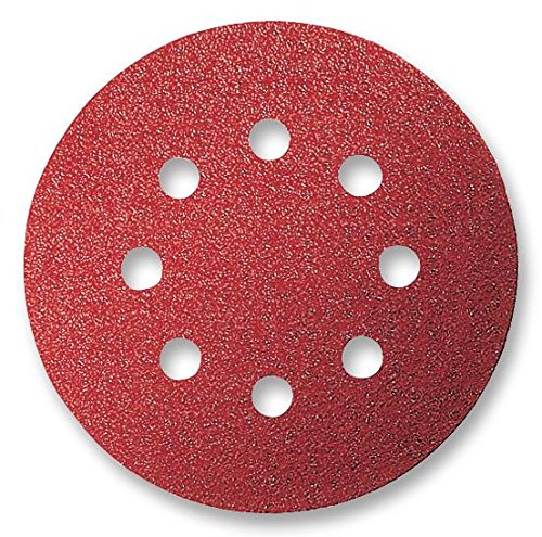 Preisvergleich Produktbild Bosch Sanding Disc 125mm 8 Holes Vecro 120 Pack of 5 2608605643