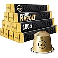 BLONDE ROAST | by Real Coffee | Napoli Espresso | 100 Capsules Compatible with Nespresso | Fair Trade Certified |