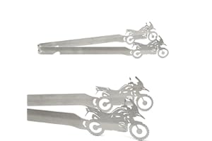 GRILL-ZANGEN.DE Grillzange Motiv Motorrad GS, spülmaschinengeeignet, Geschenkidee, Männergeschenk, Geschenk Motorradfahrer