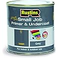 RUSTINS Small Job Primer & Undercoat Grey 250ml