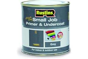RUSTINS Small Job Apprêt et sous-couche Gris 250 ml