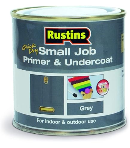NEVIS PAINTS Premium Quality Primer & Undercoat For Wood & Metal - High Opacity, Quick Drying, Interior And Exterior, 750 Ml (GREY