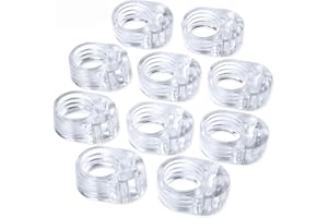HAUSPROFI Butées de porte,10 Pièces Porte Caoutchouc Mise A Niveau Arret de Porte Silicone,Stop-Portes Poignée de Porte Butée Porte Bumper Mur Protecteur Bloque Porte Anti-Poignée de Porte Vanble